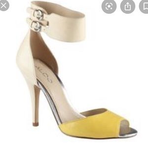 Aldo Earlene peep toe sandals size 8